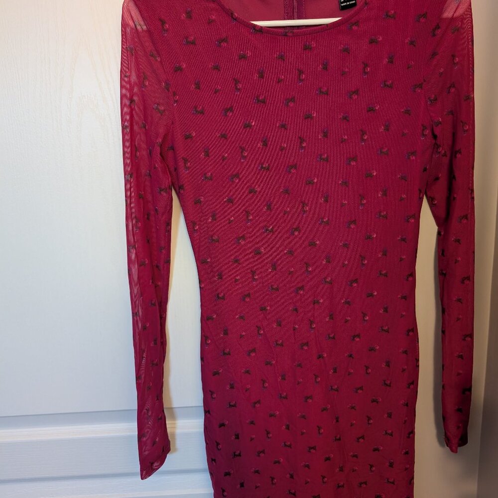 Forever 21 Red Midi Dress